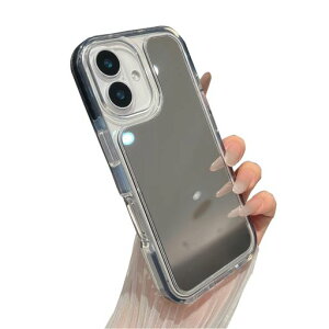 ZTOFERAforiPhone16Plus���P�[�X�\�t�gTPU�o���p�[�A���`�h���b�v�ϏՌ��O���b�V�[�����C�N�A�b�v�ɂƂ��ď������q�N���A�ϏՌ��ی�I�d�b�J�o�[�u���b�N