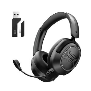 OXS Storm A2 ���C�����X�Q�[�~���O�w�b�h�Z�b�g�A�A�N�e�B�u�m�C�Y�L�����Z�����O�ABluetooth 5.4�A2.4GHz��x���A�f���A��EQ���[�h�A70���ԃo�b�e���[�����APC�APS4�APS5�ASwitch�A���o�C���Ή��A�c