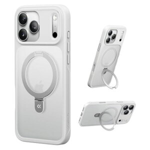 �y11�N�̏��S�J�� ���ϋv�X�^���h�\���zCASEKOO for iPhone 17 Pro �P�[�X�y3�{�ČRMIL�K�i �ϏՌ�/MagSafe�Ή��z�B���X�^���h �c�����đΉ� �����O�@�\ �}�b�g�d�グ �w��h�~ ���ϖh�~ ������ �X�c