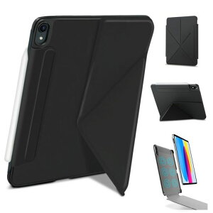 WonziriPad第11世代A16ケース(11インチ2025)マグネット吸着第10世代(10.9インチ2022)ケース超薄軽量磁気吸着式エッジ全面保護耐衝撃折りたたみスタンド横/縦置き・角度調整可能・三角安定構造