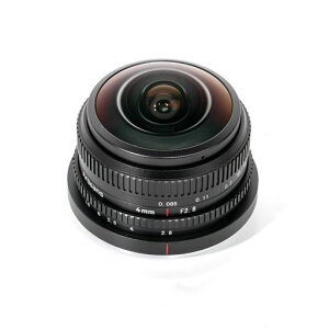 7artisans 4mm F2.8 �~�`���჌���Y 225°���L�p �}�C�N���t�H�[�T�[�Y�p (M4/3�}�E���g)