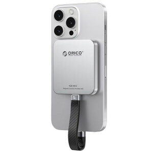 ORICO 1TB MagSafe�Ή� �����^SSD�O�t�� �A���~�j�E������ iPhone 16/15 Pro Max�p4K 120Hz ProRes HDR�L�^�E�ۑ� �}�O�l�b�g���|�[�^�u��SSD USB3.2 Gen2x2 2000MB/s�����]��