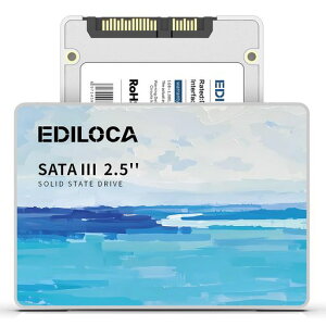 4TB SSD ����SSD�A2.5�C���` SATA III 6Gb/s�A�ő�500MB/s�̓ǂݎ�葬�x�A3D NAND�t���b�V���APC/���b�v�g�b�v/�f�X�N�g�b�v/NAS�p�ϏՌ��������\�AWindows/Mac/Linux�Ή�