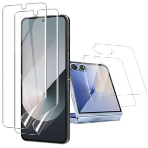 �y�A���`�O���A�z�y2+2���Z�b�g�zGalaxy Z Flip7 �ی�t�B����(2��) + �w�ʃK���X�t�B����(2��) ���炳�� �M�����N�V�[ Z Flip7 ��p �A���`�O���A�t�B���� ��K���X �w��F�؂��\ TPU�f�� 3D�݌v�c