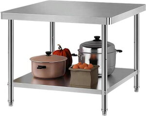 TUIYIDUO�L�b�`����Ƒ�X�e�����X�e�[�u����90x���s60�Ɩ��p������2�i���[�X�e�����X��Ƒ�ۊp�ŏՓ˖h�~�������@�\�t���K�тɂ����������ȒP�ƒ�E�Ɩ����p���{��������t��