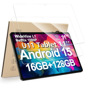 Hianjoo 2���Z�b�g DOOGEE U11/U11 Pro �Ή� �t�B���� �����K���X DOOGEE U11 Tablet �Ή� �K���X�t�B���� �^�u���b�g 11�C���` �t���ی�t�B���� [�d�x9H/��U�h�~/�����ߗ�]