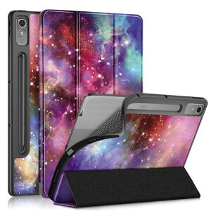 LenovoTabP12TB371FC/XiaoxinPadPro12.7�C���`�^�u���b�g�p�P�[�X�J�o�[3�܂�X�^���h�@�\�t��2023�N����LenovoTabP12TB371FC12.7�C���`�^�u���b�g�p����PU���U�[�P�[�X
