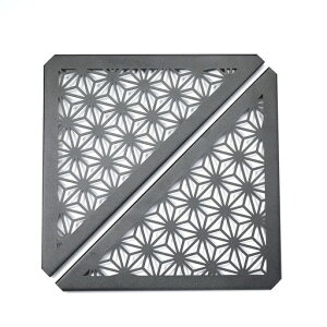 キャンピングムーン(CAMPINGMOON)ミニマルラック連結用コーナーエクステンションアルミ天板2枚セットブラック黒ギアT-229-6C-2P