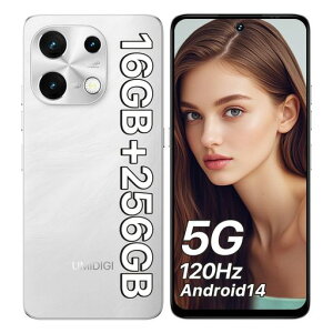 UMIDIGINote1005G�X�}�z16GB+256GB/1TB�g��Android14sim�t���[�X�}�z�{��120Hz���t���b�V�����[�g5G�f���A��SIM�X�}�[�g�t�H��