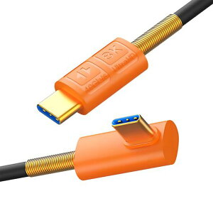 Duttek L��USB C �P�[�u���_�炩���A �V���R��USB Type C Thunderbolt 4/3�[�d�I�X�ϊ��P�[�u���T�|�[�g8K/6K@60Hz�A40Gbps�f�[�^�]���A240W PD�}���[�d�Ή� iPhone15Pro, MacBook,