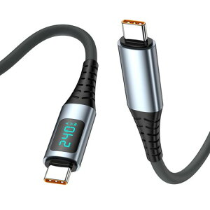 TypeCUSB3.2�[�d�P�[�u���yPD�}���[�d240W�zUSB3.2�[�d�P�[�u��20Gbps����4K@60Hz�f���o��/USB3.1/3.0/2.0�����]��MacStudioMacbookiPadmini