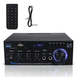Topsky�p���[�A���v�I�[�f�B�I�T�E���h�A���v�}�C�N�A���vBluetoothHIFI�f�W�^���ő�o��80W�I�[�f�B�IAK-45RC�T�|�[�g�ԍډƒ�pUSB�p�[�e�B�[�p��c�Y�N��V�N����������R���t�����{���c