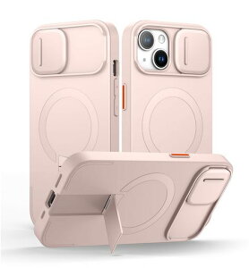 SURITCH���C�P�[�XiPhone13/14�ƌ݊����ƃJ�����ی�J�o�[�ƒ����\�ȃX�^���h���h�~�ϏՌ��ی�J�o�[iPhone13/14�p(�s���N)