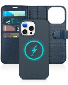 TUCCHiPhone15ProMax�Ή��P�[�X�蒠�^2in1������iPhone15�v���}�b�N�X�蒠�^���O���\�J�[�h���[[RFID�u���b�L���O]�X�^���h�@�\����PU����Ռ��z���A�C�t�H��15�v���}�b�N�X