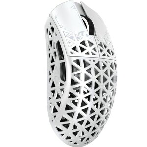 ATTACK SHARK R5 Ultra �J�[�{���t�@�C�o�[�Q�[�~���O�}�E�X 42g PAW3950MAX�Z���T�[ 8K�|�[�����O���[�g