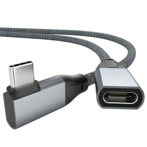 USBCtoC�����P�[�u��L�^1m�A90�xUSBC3.1Gen210Gbps���X����I�X�ւ̉����P�[�u��L���^TypeC�G�N�X�e���_�[forNintendoSwitchMacBookAirM3M2iPad