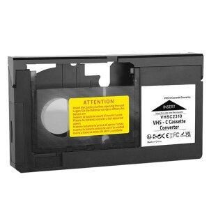 VHS�e�[�v �A�_�v�^�A�J���R�[�_�p�d�� VHS �e�[�v �R���o�[�^(�W���e�[�v���܂ނ��ׂĂ� 1.2mm)�J�����{�b�N�X �A�_�v�^�AVHS �J�[�h �R���o�[�^