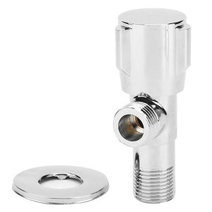 G1/2アングル形止水栓蛇口制御バルブ止水栓バルブ開閉簡単蛇口デバイスに取り付け簡単家庭用ホテル洗面所バスルームトイレ