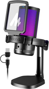 MAONO USB RfT[}CN Q[~O}CN mCYLZO PC }CN ~[g{^ Pw RGBCeBO ʃRg[ vO&vC p\R}CN Q[ C
