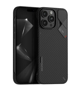 AulumuA16�A���~�h�@��iPhone16ProMax�P�[�X|1500D�E���g���X�����E�[�u��|���A���N�[�����O|MagSafe�u���b�N�Ή�