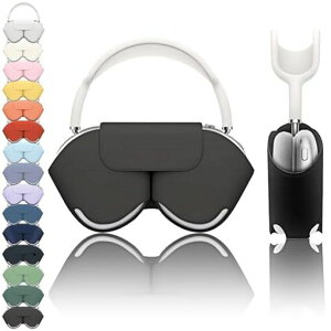 wigmoaSY-K�X�}�[�g�P�[�X�p��AirPodsMax1/2�p�w�b�h�z���J�o�[�B�����X���[�v�@�\���ڑϏՌ��A�����^�тɕ֗��B�ق���⏝����ی�G�A�|�[�gMax�ی�P�[�X�w�b�h�t�H���P�[�X.(�u���b�N)