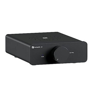 Fosi Audio V3 Hi-Fi �p���[�A���v TPA3255 �N���XD 300W x2 �A���v 2.0 �`�����l�� �I�y�A���v�ؑ։� �X�e���I �~�j ���^ D�� �����f�X�N�g�b�v �f�W�^���A���v �ƒ�p �I�[�f�B�I �{�I�� �p�b�V�u�X�c