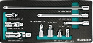 DURATECH\PbgA_v^[GNXeVo[jo[T\Pbg\PbgϊA_v^[p6.35mm9.5mm12.7mmCR-VbLdグ[P[Xt10_Zbg