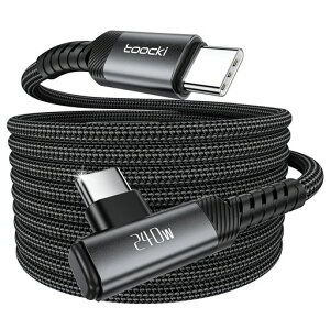 toockiUSBC�P�[�u��L��240W/5AType-cL�^PD3.1�}���[�d�f���h�~�i�C�����҂݃A���h���C�hiPhone17/iPhone16/iPhone15/Plus�AMacBook