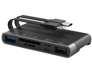SD�J�[�h���[�_�[6in2i-Phone/Type-cTFSDmicroSD�ϊ��A�_�v�^USB/MicroSD/SD�J�[�h�Ή�0TG�@�\�ʐ^/�r�f�I/����USB3.0�o���������`���}���[�d�ݒ�s�v