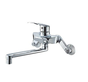 SANEI(サンエイ)キッチン用シングル混合栓オールメッキエコ節約寒冷地用K1712E2K-13