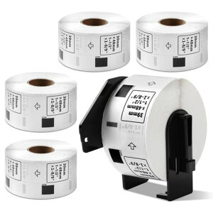 �H�i�\���p���x��39mmx48mmDK-1220DK12205���[���Z�b�g+�z���_�[1��620��/�����O���\���M�X�e�b�J�[�����x���v�����^�[QL-800QL-820NWBc1115NWB810W700550