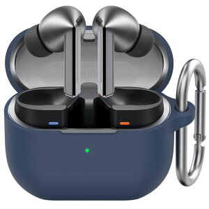 AhaStyle�V���R���P�[�XSamsungGalaxyBuds3FE(2025)/Buds3/Buds3Pro(2024)�Ή��ϏՌ��t���v���e�N�V�����X�L���P�[�X�J�o�[SamsungGalaxyBuds3�V���[�Y�݊�