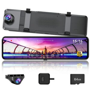Changer�h���C�u���R�[�_�[�~���[�^�y4K+2.5K�L�k���t�����g�J����Type-C�d���z11�C���`�E�J����GPS���ڒ��N����ԎB�e170°�L�p�h�����R�O��J�����㉺�摜+���E���]�K�C�h���C���p�x������