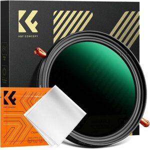 K&F CONCEPT 82mm ��ND�t�B���^�[ND2-ND32+CPL�t�B���^�[ 1��2�������Y�t�B���^�[ ���{��AGC���w�K���X HD���𑜗� �Ⴂ���˗� 28�w�i�m�R�[�e�B���O ���������L�Y�h�~ �r�f�I/���i�B�e ���� �Ό�
