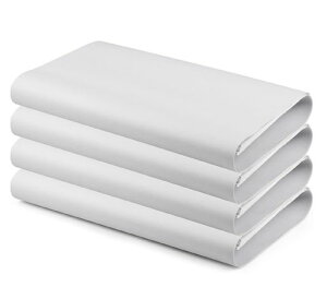 siawadeky無地新聞紙包装紙緩衝材梱包材100枚セットインクで汚れないリサイクル可能生分解性引っ越しクッション材ペット飼育ケージの敷材/郵送物品/ギフト包装/隙間埋めなどに最適39*54cm