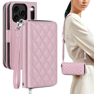OCASE for iPhone 17 Pro �Ή��P�[�X �E�H���b�g RFID�u���b�N�J�[�h�z���_�[ �j�����p �t�@�b�V����PU���U�[ �}�O�l�b�g�X�i�b�v�t���b�v�W�b�p�[ �X�}�[�g�t�H���P�[�X �V�����_�[���X�g�X�g�c
