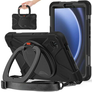 360�x��]ForGalaxyTabA9+�P�[�X�c�u�����u�����ϏՌ����|���M�����N�V�[TabA9Plus11�C���`Android�^�u���b�g�ی�P�[�X������t���L�b�Y�V�����_�[�x���g�t���A�E�g�h�A��