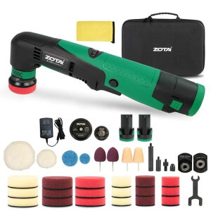 ZOTA�~�j�|���b�V���[30mm/50mm�_�u���A�N�V�����|���b�V���[�R�[�h���X2800~4500rpm�Z�i�K�X�s�[�h�����_�u���A�N�V����/�V���O���ؑ�12V2.0Ah�o�b�e���[2�t��PSE�F�؏[�d�����[�o�b�N�t��