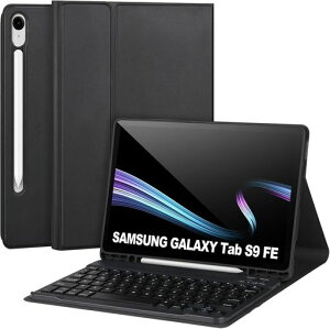 GalaxyTabS9FE/TabS9�L�[�{�[�h�P�[�XS�y���z���_�[�t���l�C�����}�O�l�b�g������Android�^�u���b�g�M�����N�V�[TabS9fe/S9�L�[�{�[�h�J�o�[���^�����L�����f�B�[�J���[�u���b�N