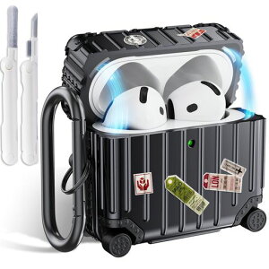 V-MOROforAirPods4P[X2024AirPods4pGA[|bY4o[TPU+PC2dیAirPods4یL[fUCJritCbNtLEDCg