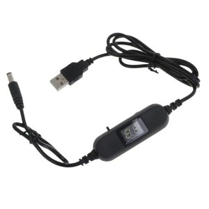 USB5V1.2-12V\ȓdP[uUSBėpĒPO_~[drɃXCb`LED\tQ[pXebvAbvdRo[^\ȓdP[uLED\tQ[c