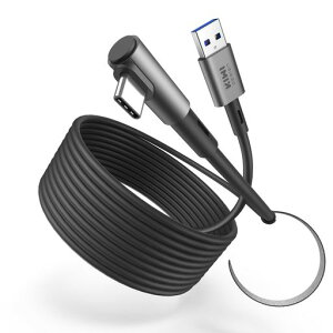 KIWIdesign5MNP[uOculus/MetaQuest3S/Quest3/Quest2/Pro/Pico4ɑΉANZT[USB3.0NP[uƌ݊5Gbps̃X[p[Xs[hɑΉ