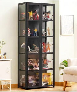 TUIYIDUO�f�B�X�v���C�P�[�X�V���[�P�[�X���h�o�݌v�t�B�M���A�f�B�X�v���C�L���r�l�b�g5�i��e��62*33*162.3cm�����A�N�����V�R�|���f�B�X�v���C���b�N�͌^�t�B�M���A����t�H�g�A���o�c