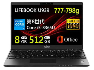 �x�m�ʃm�[�g�p�\�R��U939 i5-8365U��8����8GB������512GBSSD lifebook�m�[�gPC �y��777g