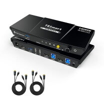 楽天市場】tesmart hdmi kvm（切替機・分配器｜PCアクセサリー 
