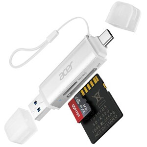 AcerSDJ[h[_[y2-in-1z}CNSDJ[h[_[Type-C&USB3.0]OTGΉAndroid^ubg/X}z/iPhone16E15V[Y/Windows