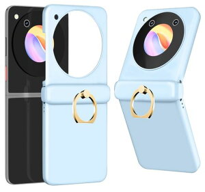 PAILAIMENZTELiberoFlip5Gケースリング付きA304ZTカバー擦り傷防止スタンド機能耐衝撃ZTELiberoFlip専用カバーPCliberoflipスマホケース背面に保護フィルム付き
