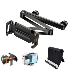 Aerlife�^�u���b�g�z���_�[�㕔���ȑ��X�^���h�t���ԍڃX�}�z�X�^���h�܂��ݎ�ipad�z���_�[�y3�A�[���z�w�b�h���X�g�p�ԗp�z���_�[5.5-12.9�C���`�Ή�360�x��]�[�d�z�[���t�������\