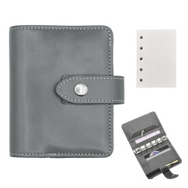 PAVIKEバインダー手帳m5手帳シール帳かわいい使いやすい耐久性約12*9.5CM約150g空白ページ*60お子様の入学・就職祝い、恋人や友人への誕生日プレゼントなど