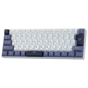 RK ROYAL KLUDGE RK61JP ���C�����X 60% ���J�j�J���L�[�{�[�h�A�~�j�|�[�^�u���T�C�Y�A���{��QWERTY ���C�A�E�g